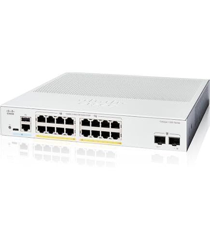 Cisco Catalyst 1200-8T-D Smart Switch, 8 Port GE, Ext PS, Desktop